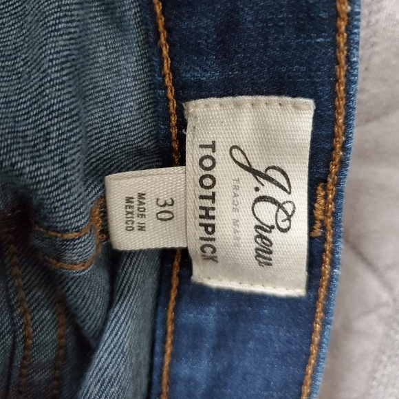 J Crew Toothpick Jeans - Picture 4 of 4